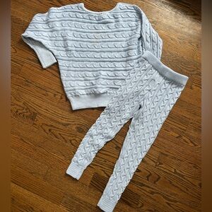 Fashion Nova Light Blue Knit Sweater